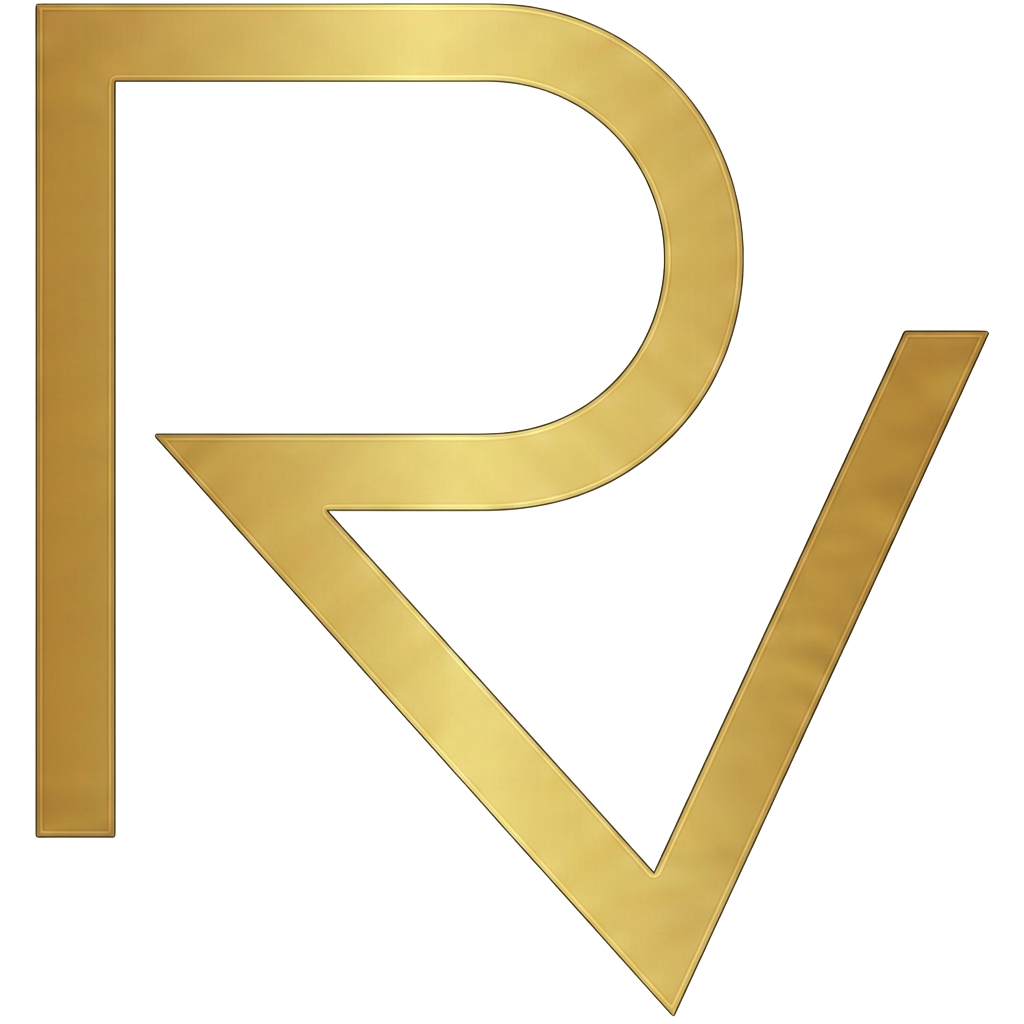 Logotipo RV Rafael Vegas